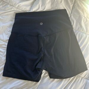 lululemon athletica align Women's Navy Blue Shorts